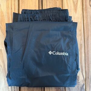 Columbia Men’s Medium Black Rain Pants